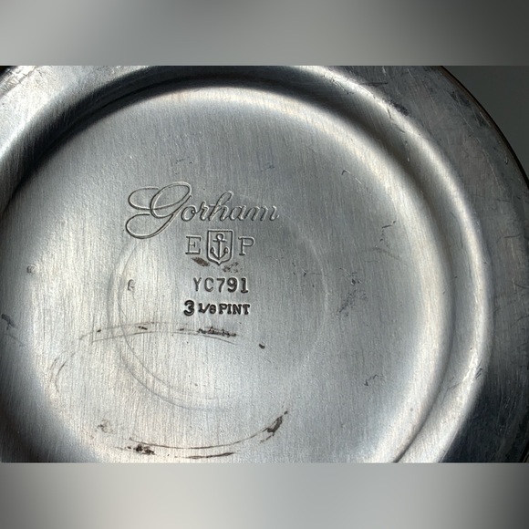 Mid Century Vintage Gorham Silver Paul Revere Pineapple Finial Coffee Pot Carafe - Picture 9 of 16